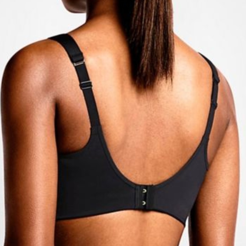 Nike Black Bra 38DD Pro Hero Sports High Support - Picture 4 of 5